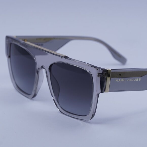 Marc Jacobs MARC 757/S 0KB7 9O Sunglasses Grey Square Frame, Grey Lenses - Picture 4 of 12